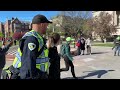 Police tear down tents and arrest protesters at University of Wisconsin  - 00:46 min - News - Video