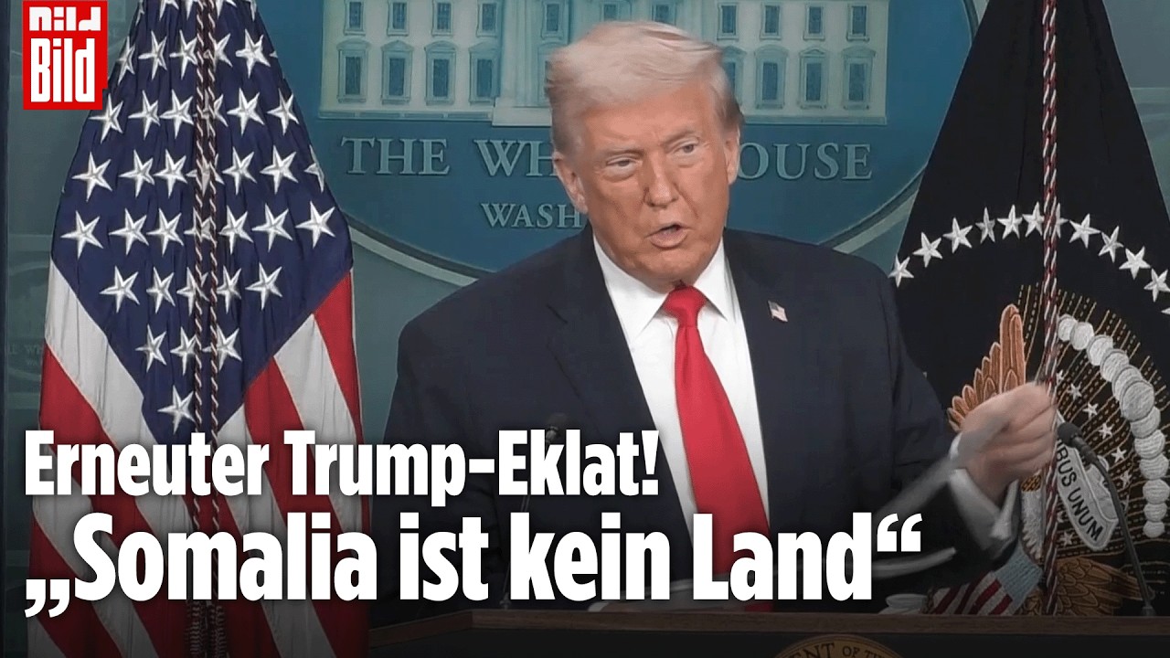 TRUMPS ANGRIFF AUF SOMALIA: Er spricht Souveränität ab und löst internationale Kritik aus
