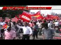 Railway employees rally against Central policies