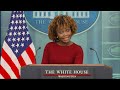 LIVE: White House press briefing with Secretary Karine Jean-Pierre and John Kirby  - 01:09:16 min - News - Video