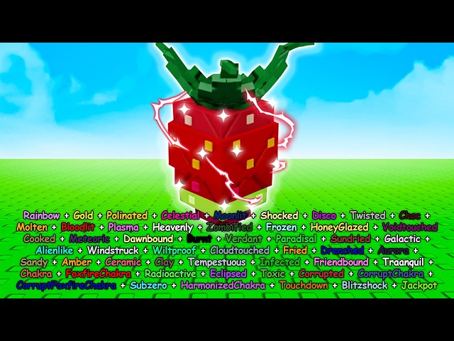 😱Я вырастил ВСЕ МУТАЦИИ на ELDER STRAWBERRY в ВЫРАСТИ САД! Grow a Garden