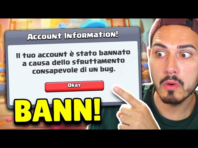 ACCOUNT BANNATO... BOT nelle COPPE e NUOVA RANKED! 🚫 Clash Royale ITA