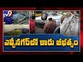 Road accident at LB Nagar, two severely injured