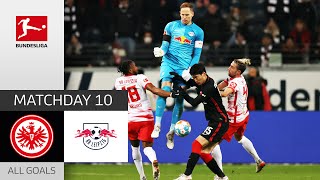 Last Second Equalizer! | Eintracht Frankfurt — RB Leipzig 1-1 | All Goals | MD 10 – Bundesliga 21/22