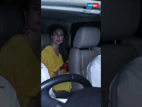 Kareena Kapoor  Saif Ali Khan Head to Sonam Kapoors Birthday Bash  13 thousand views  play Short