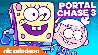 SpongeBob, Lincoln Loud & Kid Danger Team Up for NEW Game Portal Chase: Secret Formula Frenzy | Nick