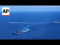 Philippines military joins multi-national naval training in South China Sea