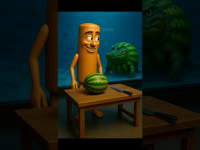 Tung Tung Tung Sahur Tries "Seafood" #shorts