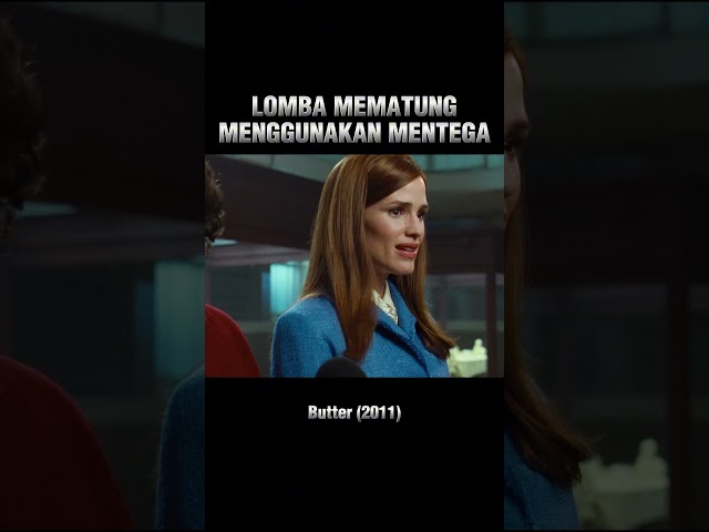 Lomba mematung menggunakan mentega