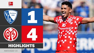 Mainz Keeps Europe-Dreams Alive! | VFL BOCHUM — MAINZ 05 | Highlights | Matchday 33 – Bundesliga