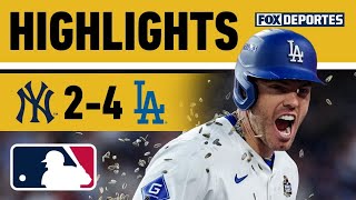 😎 DODGERS GANAN OTRA VEZ VS. YANKEES | New York Yankees 2-4 Los Angeles Dodgers | HIGHLIGHTS | MLB