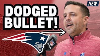New England Patriots Just Avoided A Total Nightmare!