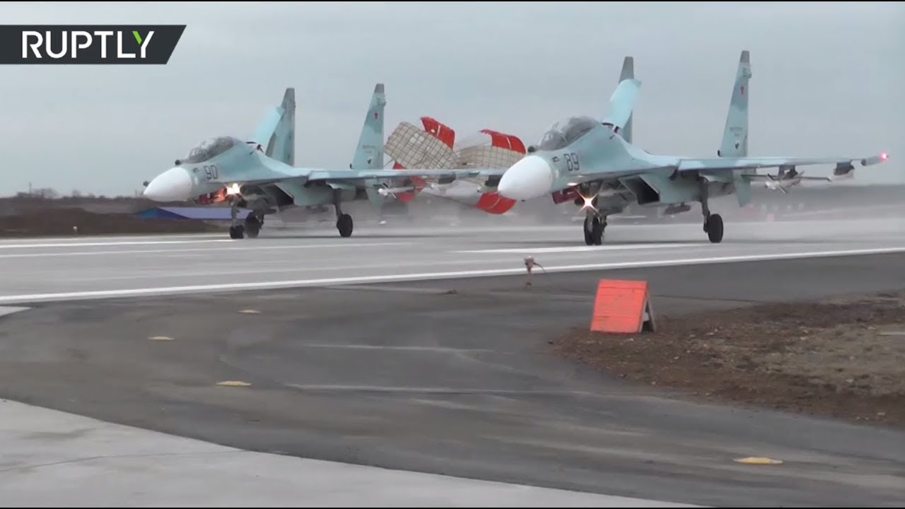Крымский аэродром Бельбек после реконструкции принял первые истребители