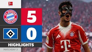 Bayern Do Bayern-Things! | FC BAYERN — HAMBURGER SV | Highlights | Matchday 3 – Bundesliga 2025/26