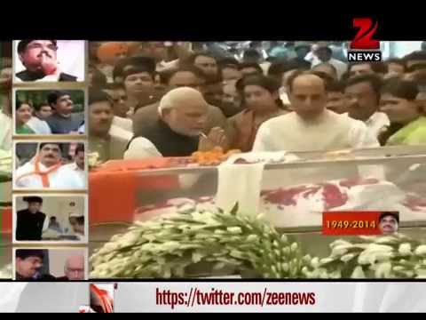पीएम मोदी ने गोपीनाथ मुंडे को दी श्रद्धांजलि