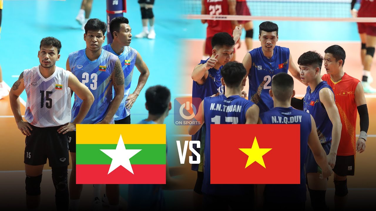 🔴Full HD | MYANMAR vs VIETNAM | Ngọc Thuân - Thanh Thuận phô diễn khả năng tấn công