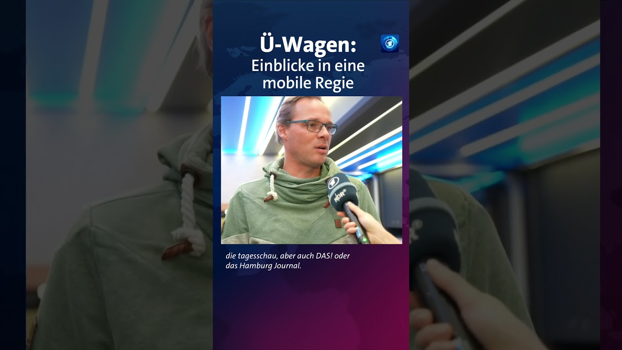 Was ist ein Ü-Wagen und was kann der so? NDR-Mitarbeiter Björn König beantwortet eure Fragen.