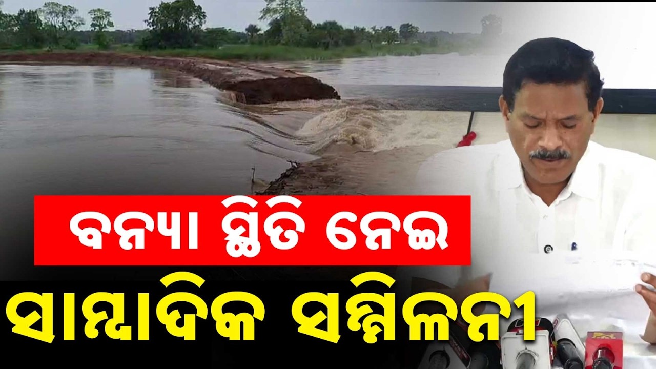 Odisha Flood Situation: Water Resources Chief Engineer Dillip Rout Press Meet | Argus News