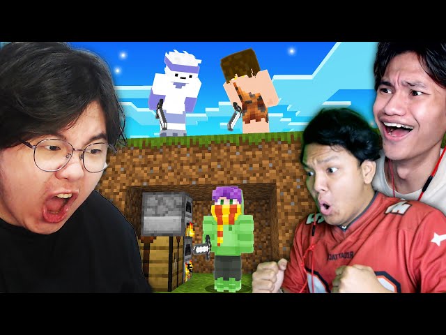 Niatnya Cobain Minecraft MANHUNT Serius, Hasilnya Malah NGAKAK