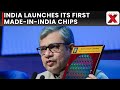 Ashwini Vaishnaw Celebrates First Made-in-India Semiconductor Chips at Semicon India