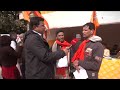 कारसेवा में पिता की गोली लगने से हुई थी मौत, Pran Pratishtha में पहुंचे बेटों ने जताई खुशी | Ayodhya  - 05:41 min - News - Video