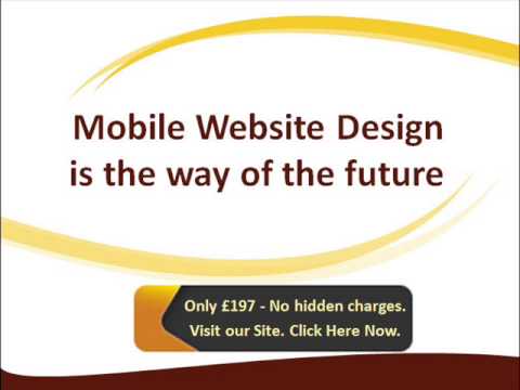 Mobile Web Design London (+0) 20 3289 7533 | £197 Only