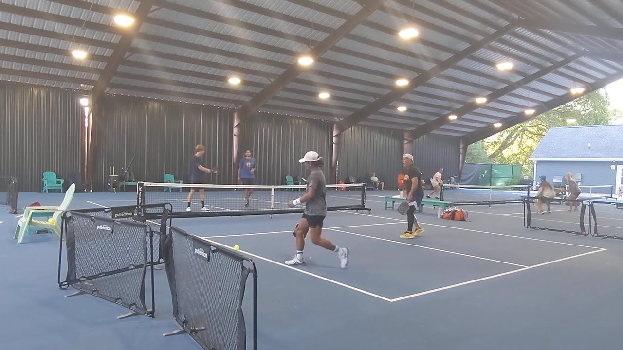 THESE 6'4" GUYS REACH EVERY BALL! 4.0 Pickleball Rec Game at Litchfield, SC