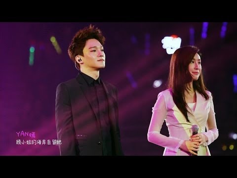 2014.04.06 Jackie Chan's Charity Concert - Zhang Liyin & EXO-M's Chen - 呼吸 (Breath) Fancam