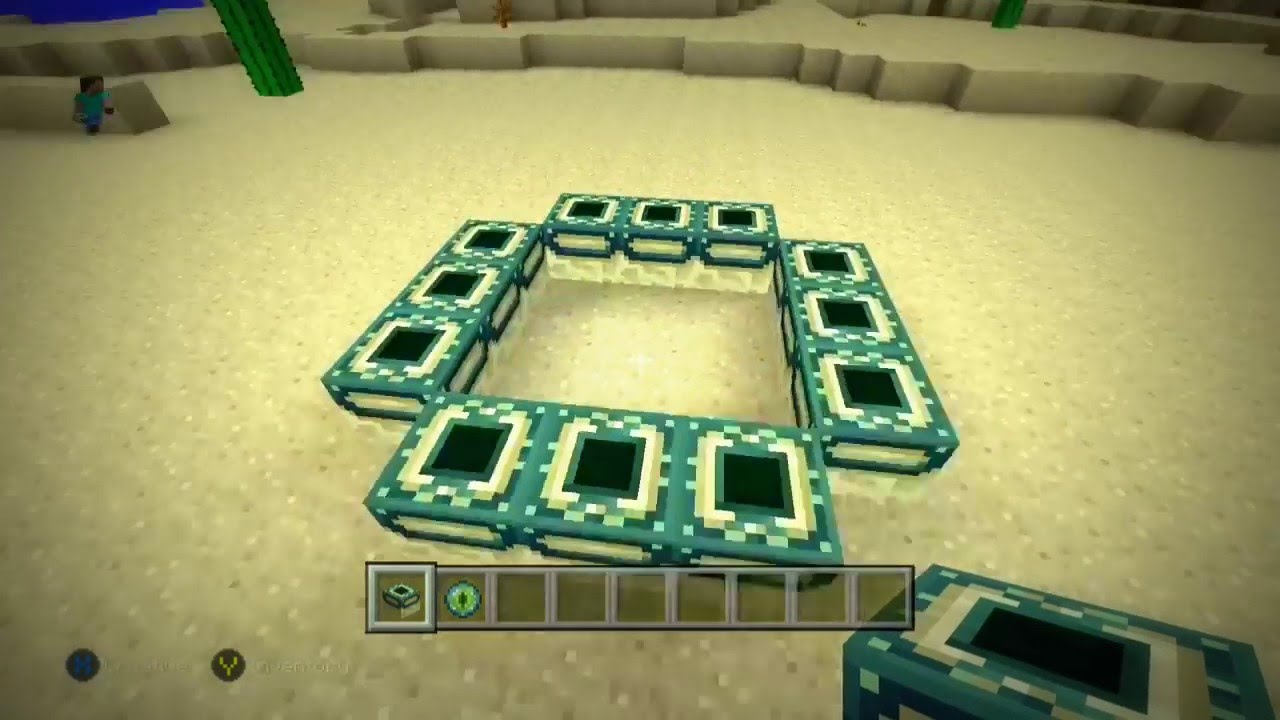 How To Make A Ender Portal In Minecraft Wii U - Haleema Metcalfe