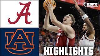 IRON BOWL REVENGE 🔥 Alabama Crimson Tide vs. Auburn Tigers | Full Game Highlights | ESPN CBB