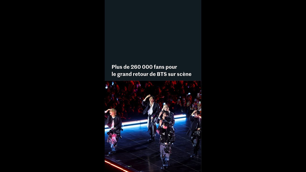 BTS : un grand concert à Séoul pour leur retour