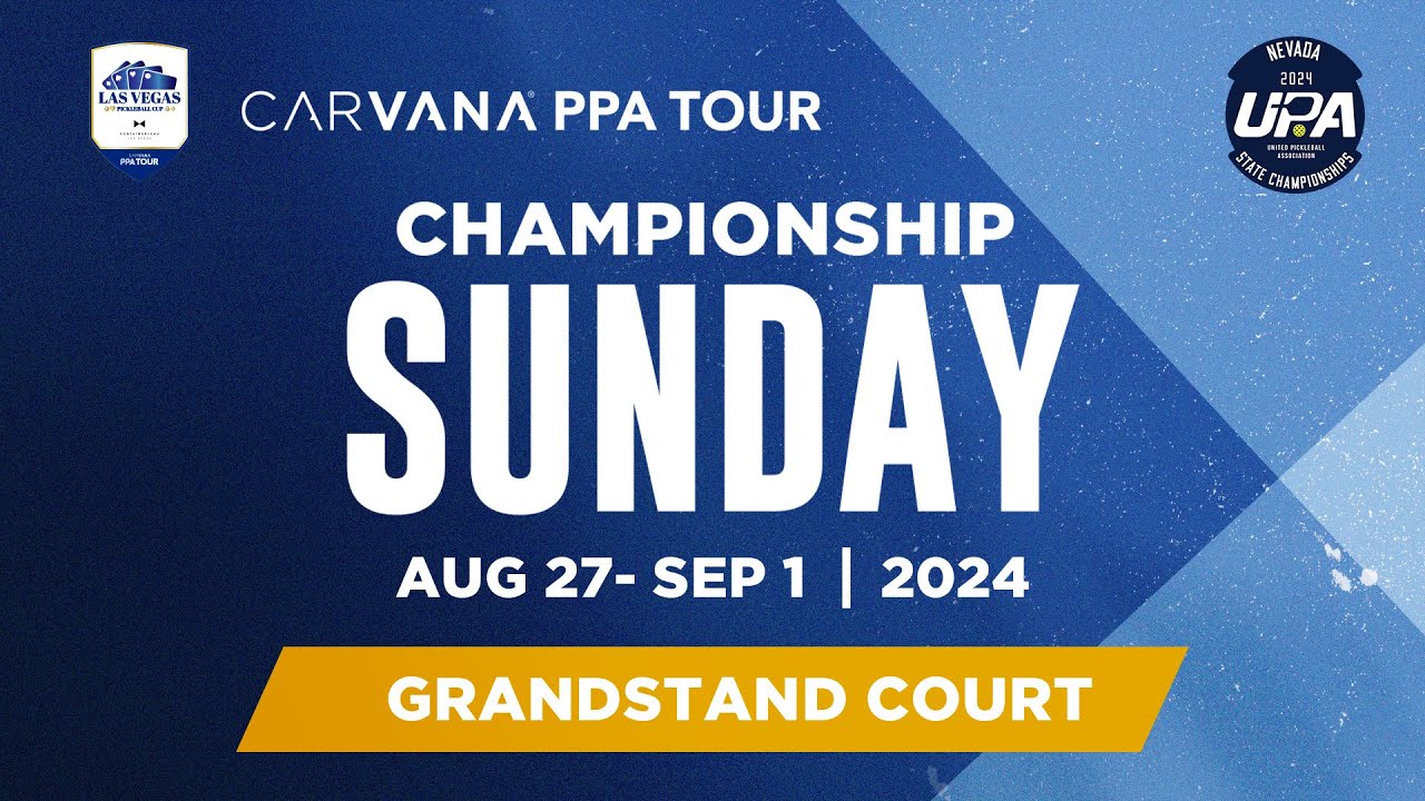 Las Vegas Pickleball Cup (Live Stream) - Championship Sunday