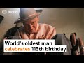 Worlds oldest man marks 113th birthday in Venezuela