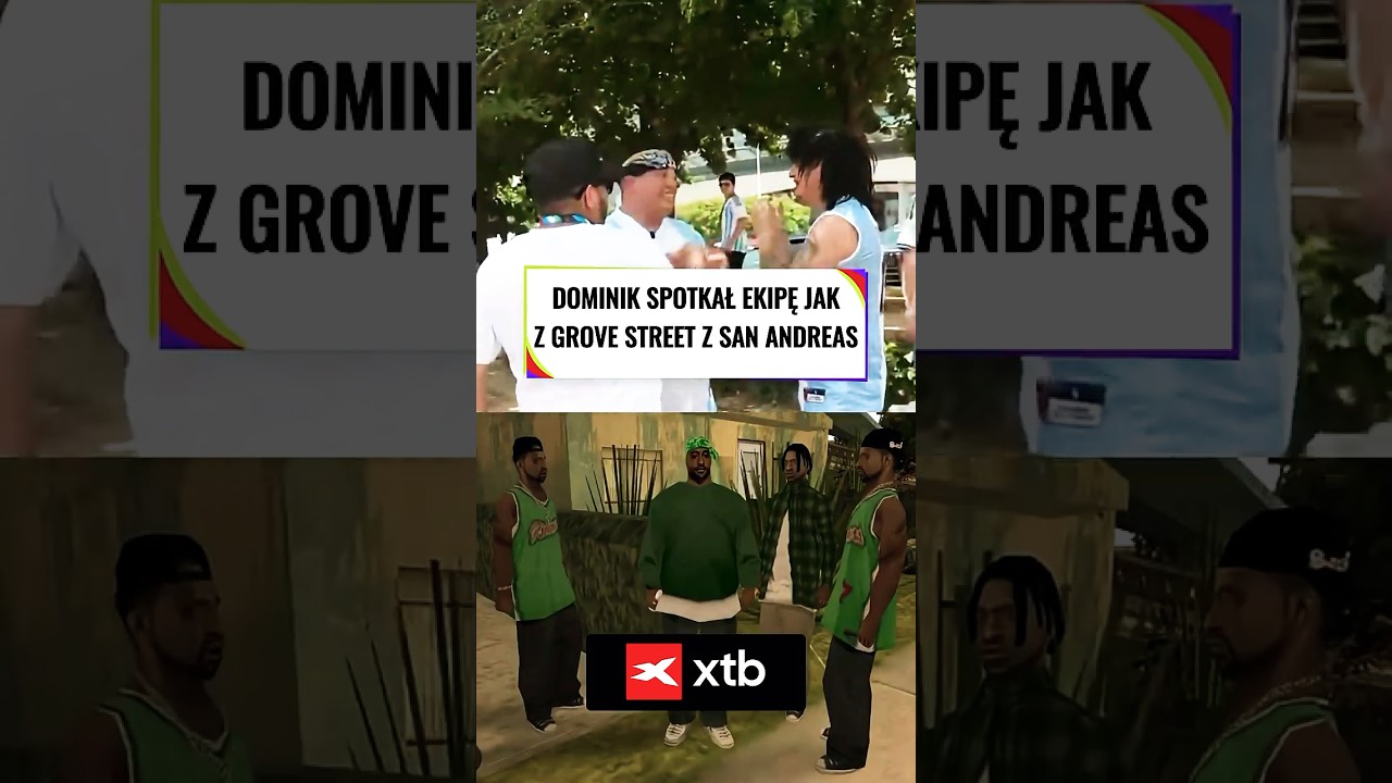 Gta mundial: dominik trafił do ekipy z san andreas #shorts