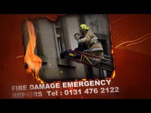 Fire Damage Restoration Edinburgh, Fire Damage insurance claims, Insurance Building Contractors