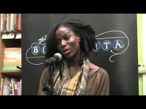 Taiye Selasi answers questions at the Booksmith in San Francisco