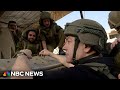 Netanyahu meets with troops inside Gaza Strip