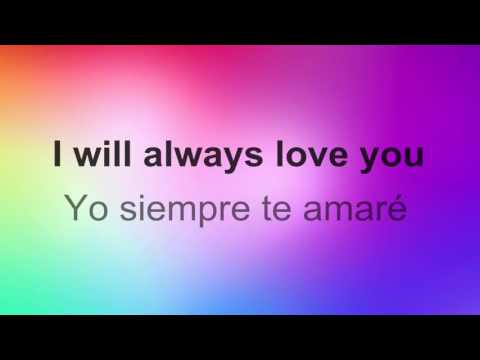 ♥ I'll Always Love You ♥ ~ Whitney Houston~Subtitulada inglés/español
