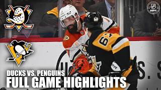 Anaheim Ducks vs. Pittsburgh Penguins | Full Game Highlights | ESPN NHL