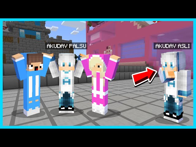 MIPAN & ZUZUZU LEBIH PILIH AKUDAV PALSU DARI PADA AKUDAV ASLI DI MINECRAFT! SEDIH BANGET