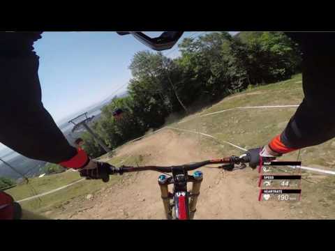 How fast can you go downhill? | Claudio Caluori POV at UCI MTB World Cup Mont Sainte Anne