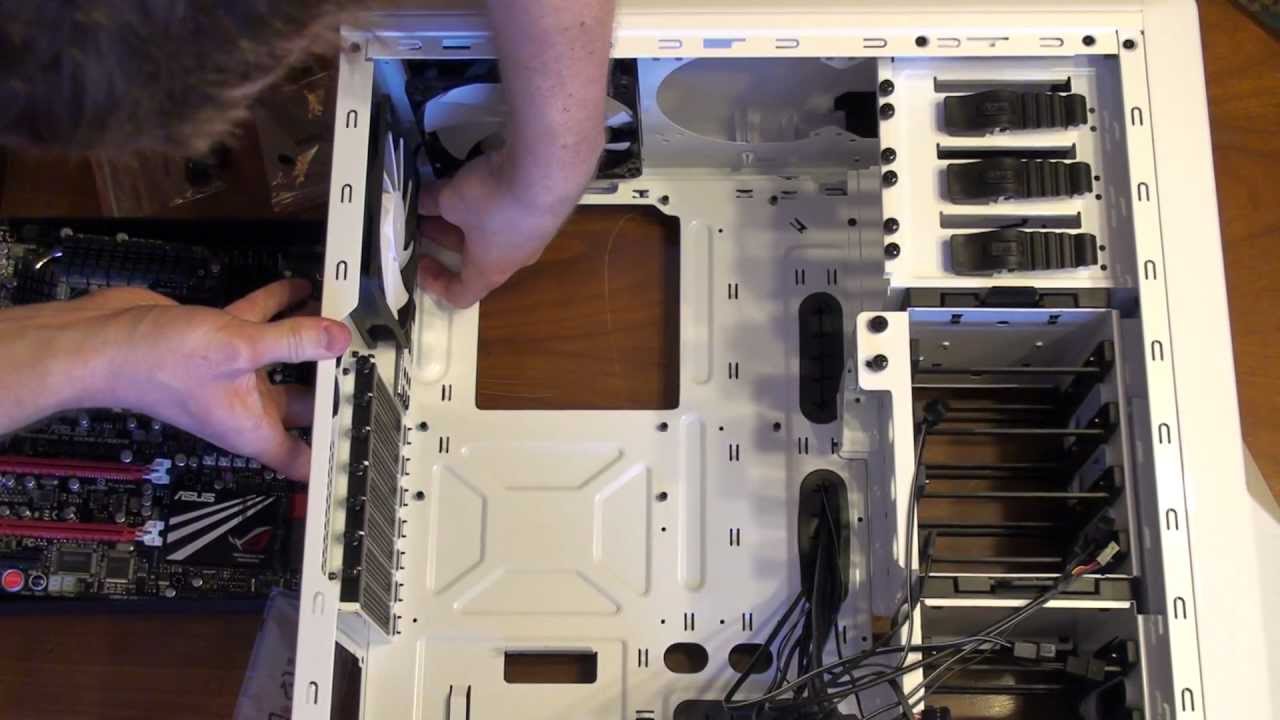 How to: Mount a motherboard in a PC case - YouTube