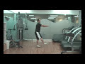 Pistol squat - bodyweight leg exercise