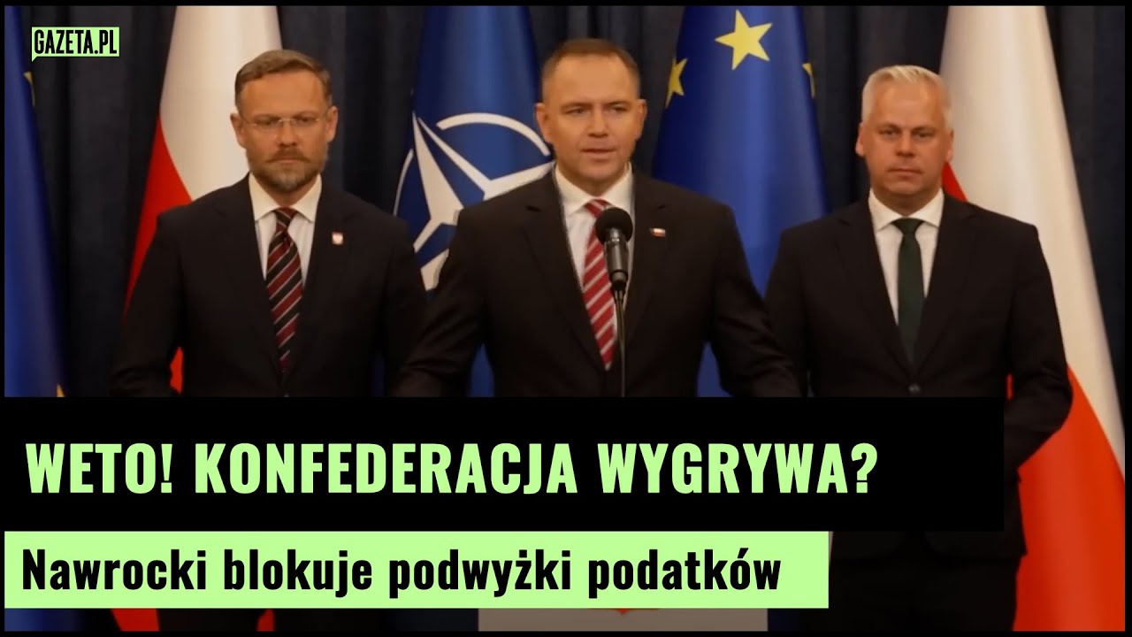Nawrocki blokuje podwyżki podatków | Gazeta.pl