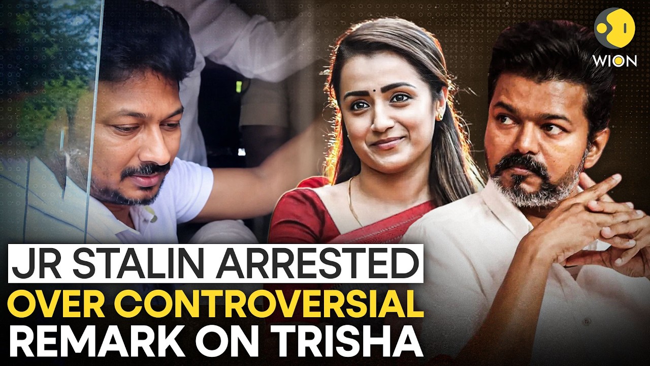 Udhayanidhi Stalin Detained Over 'Controversial' Remarks Against Actor Trisha| WION Originals