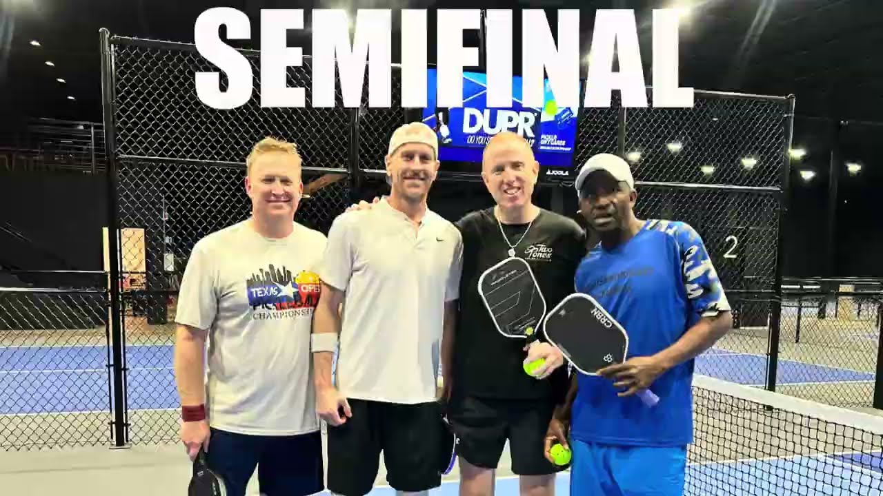 Senior Pro Men’s Dallas OG Moneyball SEMIFINAL Tomer/Bernard vs Cory/Brandon