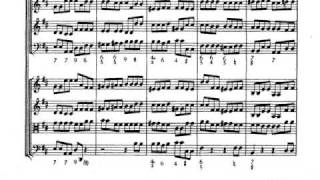Concerto a quattro in D Major: IV. Presto