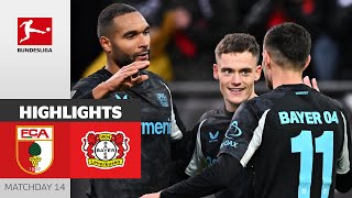 Leverkusen On A Run! | FC Augsburg — Bayer 04 Leverkusen 0-2 | Highlights | Matchday 14 – Bundesliga