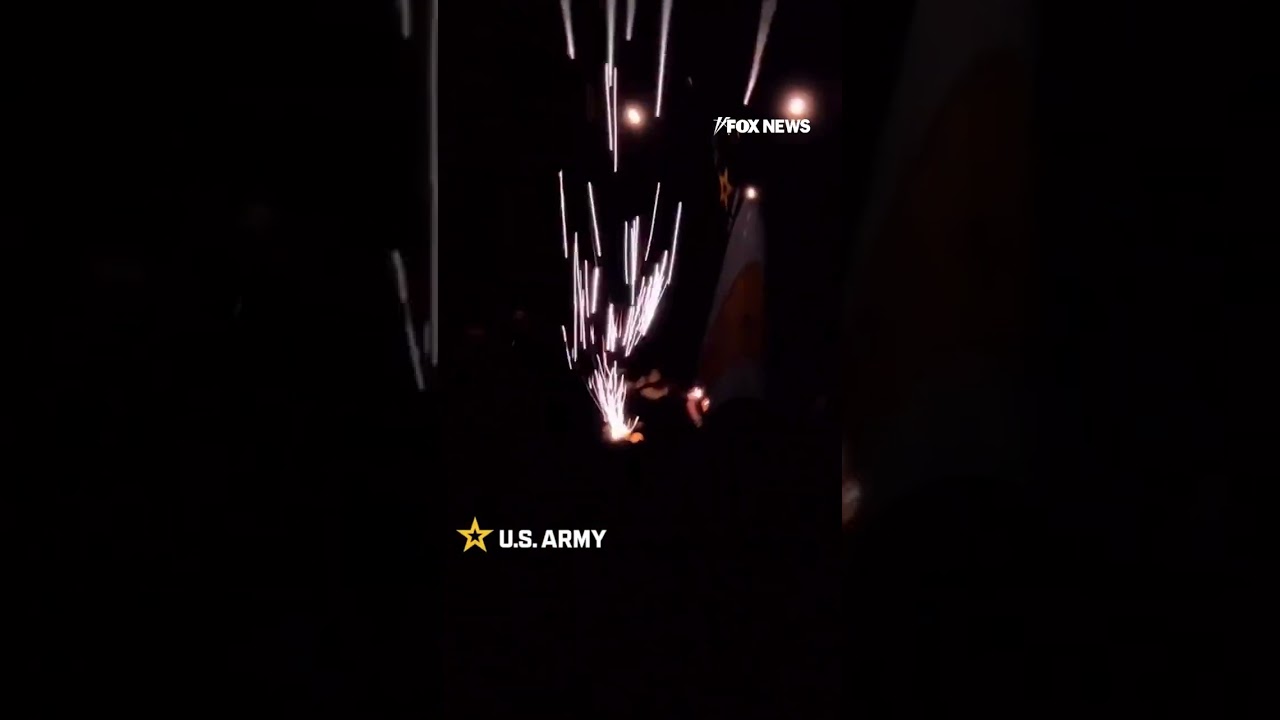 'OWNING THE NIGHT': Golden Knights show off skills and precision with glowing display