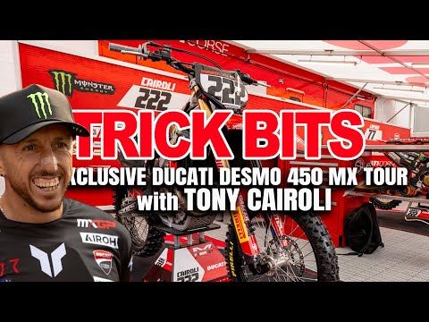 Exclusive Tour of the All-New Ducati DESMO with TONY CAIROLI #MXGP